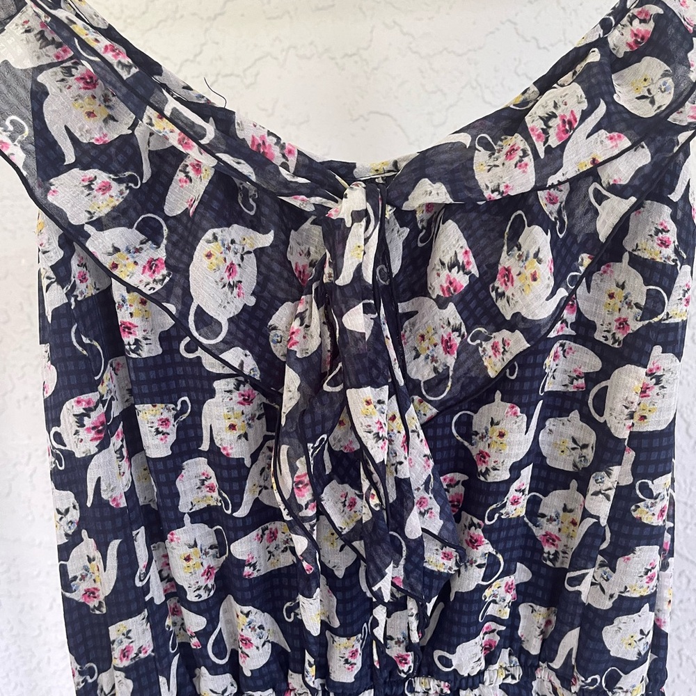 Lauren Conrad x Disney Teapot print sundress XL